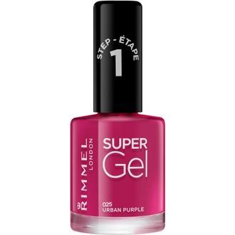 Rimmel 12Ml Super Gel Nail Polish Kynsilakka 025 Urban Purple