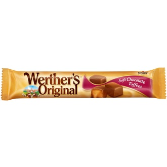 Werther's original suklaatoffee patukka 45g kalorit ja ravintosisältö - 464 kcal
