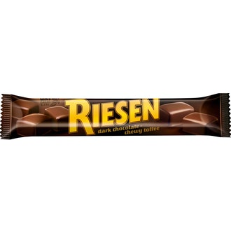 Riesen suklaatoffee 45g kalorit ja ravintosisältö