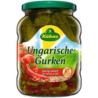 Kühne Kurkut mausteliemessä paprika & chili 670/360g kalorit ja ravintosisältö - 32 kcal