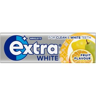 Extra White Sweet Fruit 14g kalorit ja ravintosisältö