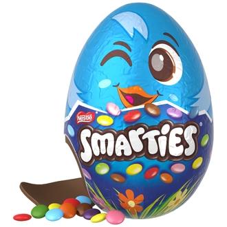 Smarties 200g Maitosuklaata täytettynä sokerikuorrutetuilla maitosuklaarakeilla kalorit ja ravintosisältö