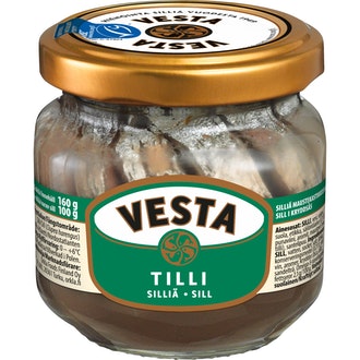 Vesta tillisilli 160/100g MSC kalorit ja ravintosisältö - 200 kcal