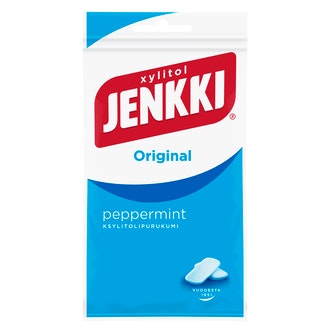 Jenkki peppermint ksylitolipurukumi 30g kalorit ja ravintosisältö - 168 kcal
