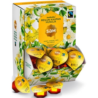 SAM Reilun Kaupan 60x15g Hunajapikari kalorit ja ravintosisältö