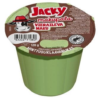 Jacky Makupala minttusuklaavanukas 120g kalorit ja ravintosisältö