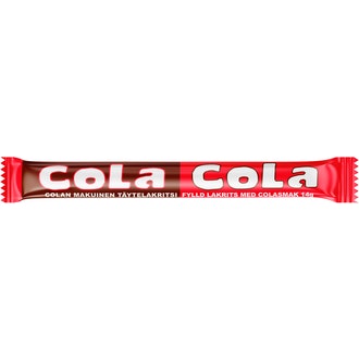 ColaCola 14g lakritsipatukka kalorit ja ravintosisältö