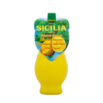 Sicilia sitruunatäysmehu 200ml kalorit ja ravintosisältö