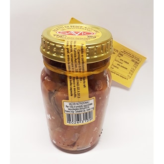 Savio sardiinifileet öljyssä 75g/40g kalorit ja ravintosisältö