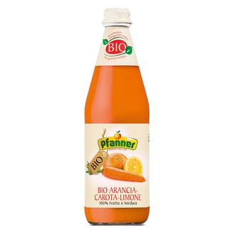 Pfanner Bio mehu 0,5 appelsiini-porkkana-sitruuna luomu kalorit ja ravintosisältö