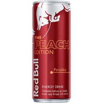 Red Bull Peach Edition 250ml kalorit ja ravintosisältö