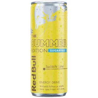 Red Bull Summer Edition SF energiajuoma 250ml kalorit ja ravintosisältö - 3 kcal