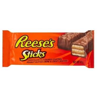 Reese's Sticks suklaapatukka 42g kalorit ja ravintosisältö - 524 kcal