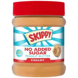 Skippy Creamy No Added Sugar Maapähkinävoi 340g kalorit ja ravintosisältö - 577 kcal