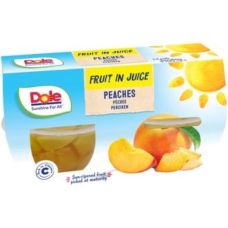 Dole Persikka hedelmäkupit 4x113g/65g kalorit ja ravintosisältö - 58 kcal