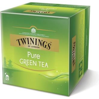 Twinings 50x2g pure green tea kalorit ja ravintosisältö