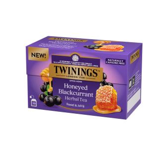 Twinings Honeyed Blackcurrant 20x2g yrttitee kalorit ja ravintosisältö - 2 kcal