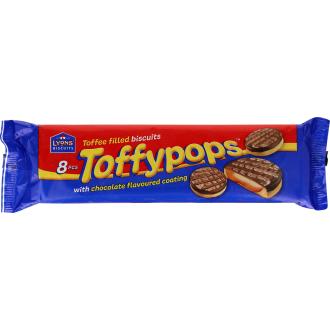 Lyons Toffypops 120g kalorit ja ravintosisältö - 465 kcal
