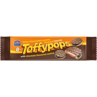 Lyons Toffypops Salted Caramel 120g kalorit ja ravintosisältö - 463 kcal