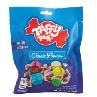 Taffy Town Classic Flavors 99 g kalorit ja ravintosisältö - 393 kcal