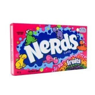 Nerds Candy Rainbow 142 g kalorit ja ravintosisältö - 385 kcal