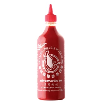 Flying Goose Sriracha chilikastike 730ml kalorit ja ravintosisältö