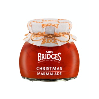 Mrs Bridges Joulumarmeladi 250g - Karpalolla maustettu appelsiinimarmeladi kalorit ja ravintosisältö - 272 kcal