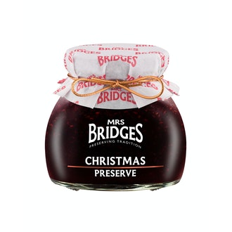 Mrs Bridges Jouluhillo 250g - Marjasekoitus & glögihillo kalorit ja ravintosisältö