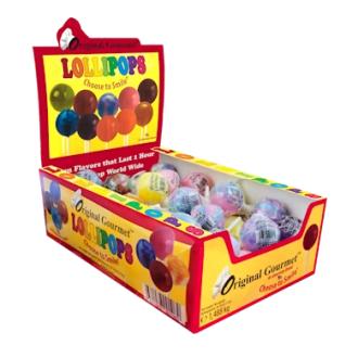 Original Gourmet Lollipops tikkari 31g kalorit ja ravintosisältö - 393 kcal