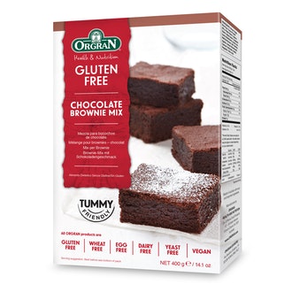 Orgran gluteeniton suklaa brownie seos 400g kalorit ja ravintosisältö - 365 kcal
