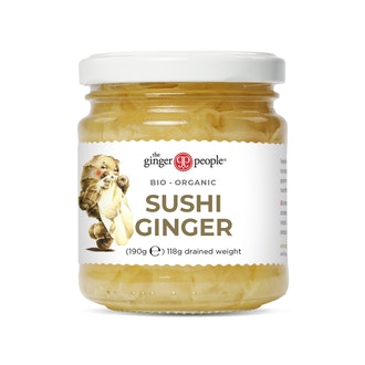 Ginger People Sushi Inkivääri 190/118g Luomu kalorit ja ravintosisältö