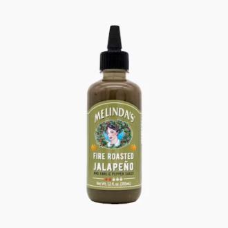 Melinda's fire roasted jalapeno & garlic pepper sauce 355ml kalorit ja ravintosisältö