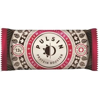 Pulsin Vaahterasiirappi-Maapähkinäproteiinipatukka 50G kalorit ja ravintosisältö - 444 kcal