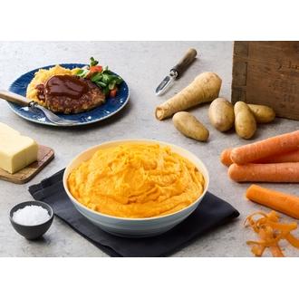 Delitalo Juures-perunamuusi kalorit ja ravintosisältö - 96 kcal