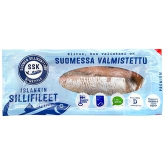 Suomen Sillikonttori Islannin sillifileet 180g+ MSC kalorit ja ravintosisältö