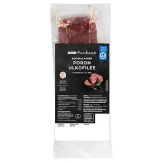 Pirkka Parhaat Poron ulkofilee noin 200g pakaste