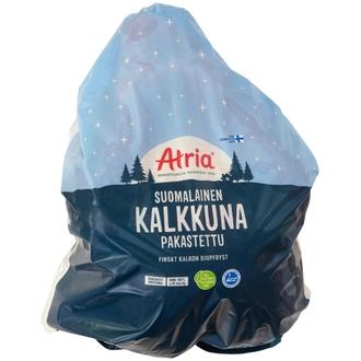Atria Kokonainen Kalkkuna Pakaste n5,0-5,9kg kalorit ja ravintosisältö - 146 kcal