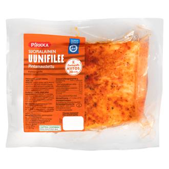 Pirkka suomalainen pintamaustettu uunifilee n. 1,2 kg kalorit ja ravintosisältö - 245 kcal