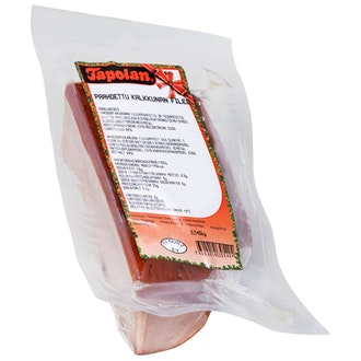 Tapola kalkkunan rintafilee savustettu n500g kalorit ja ravintosisältö