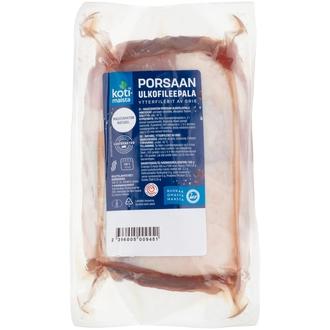 Kotimaista porsaan ulkofileepala maustamaton n. 1 kg kalorit ja ravintosisältö - 138 kcal