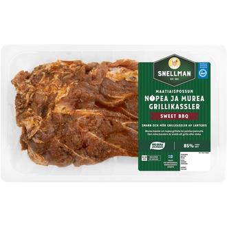 Snellman Maatiaispossun nopea ja murea grillikassler n. 600 g kalorit ja ravintosisältö - 861 kcal