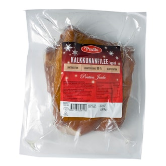 Pouttu kalkkunafilee savustettu n600g kalorit ja ravintosisältö