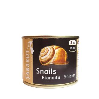 Sabarot Helix etanat suolavedessä 200g/125g kalorit ja ravintosisältö - 83 kcal