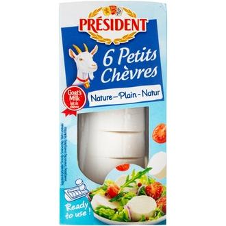 President Petit Chèvre tuorejuusto 100g kalorit ja ravintosisältö