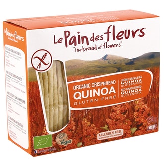 Le Pain des Fleurs quinoanäkkileipä 150g gluteeniton luomu kalorit ja ravintosisältö
