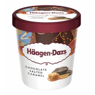 Häagen-Dazs 460ml chocolate salted caramel kalorit ja ravintosisältö - 310 kcal