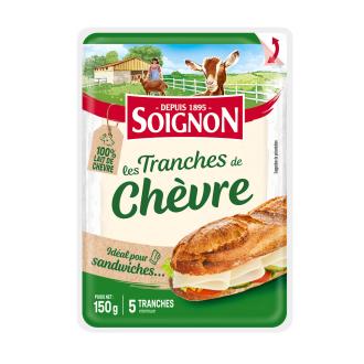 Soignon Chevre Gouda viipaleet 150g kalorit ja ravintosisältö