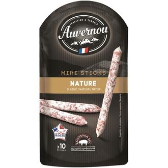Auvernou Mini Sticks Nature 100g kalorit ja ravintosisältö - 502 kcal