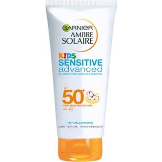 Garnier Ambre Solaire Sensitive Advanced Kids Aurinkosuojaemulsio Sk50+ 200Ml