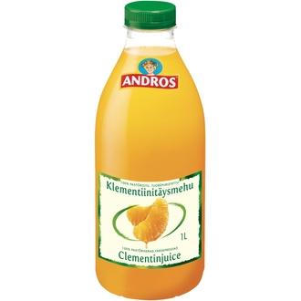 Andros 1L Klementiini Tuorepuristettu Mehu kalorit ja ravintosisältö